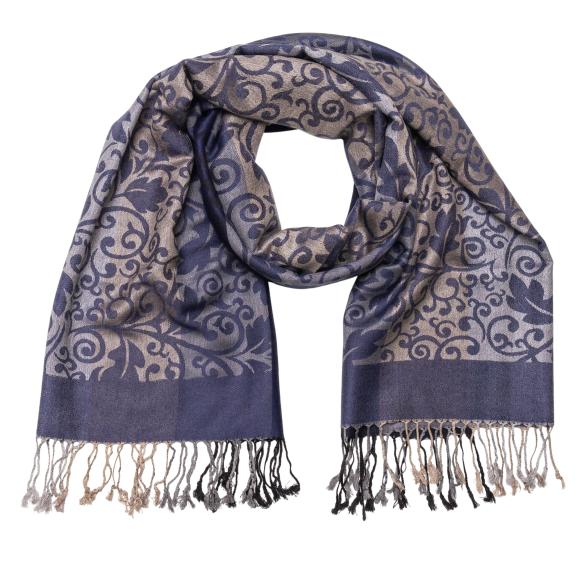 Antonio Paschming Damenschal blau