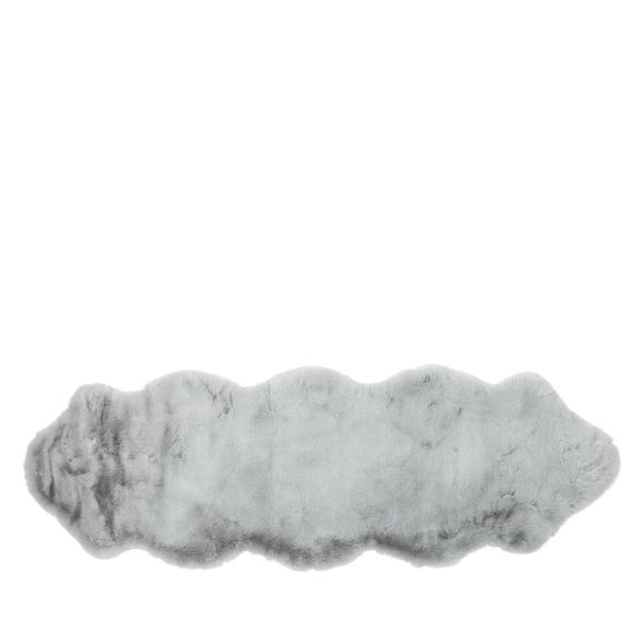 Sofafell Deluxe 60x180cm hellgrau