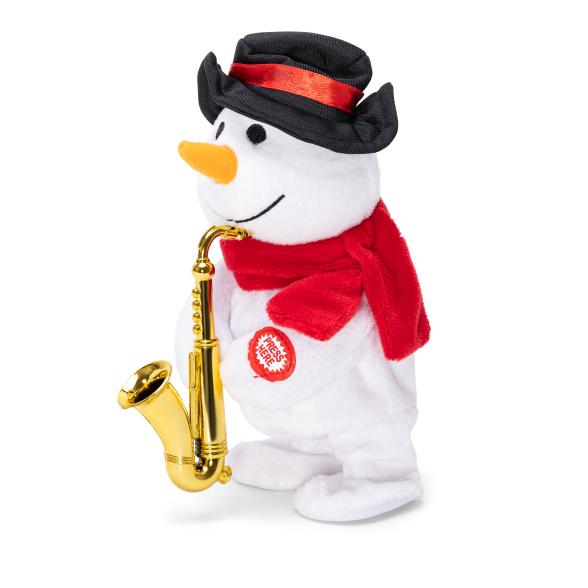 Schneemann mit Musikfunktion 21cm