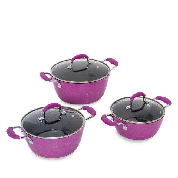 KING Kochtopfset 3tlg. Beere