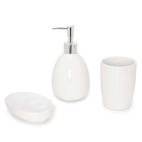 Badezimmer Set Weiß