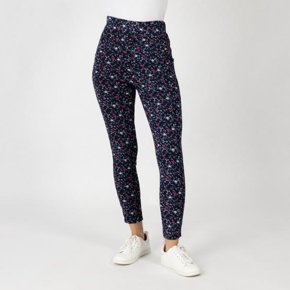 4069315129314 - FASHION NEWS Thermo-Fleece-Leggings multicolor