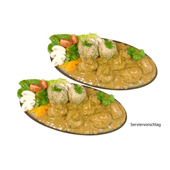 Rhönis Klopse mit Waldpilzen