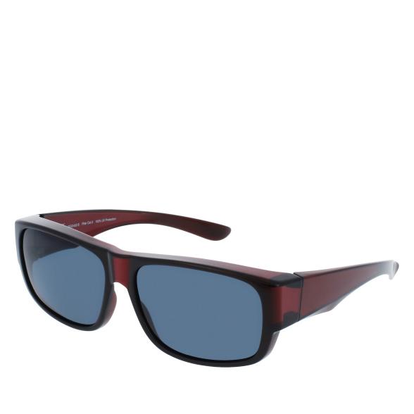 SMARTY Sonnenüberbrille transparent cassis