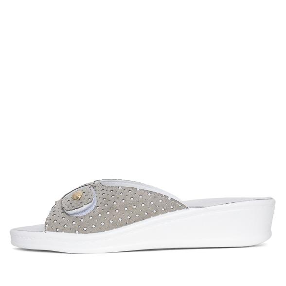 SANITAL LIGHT Damenpantolette grau