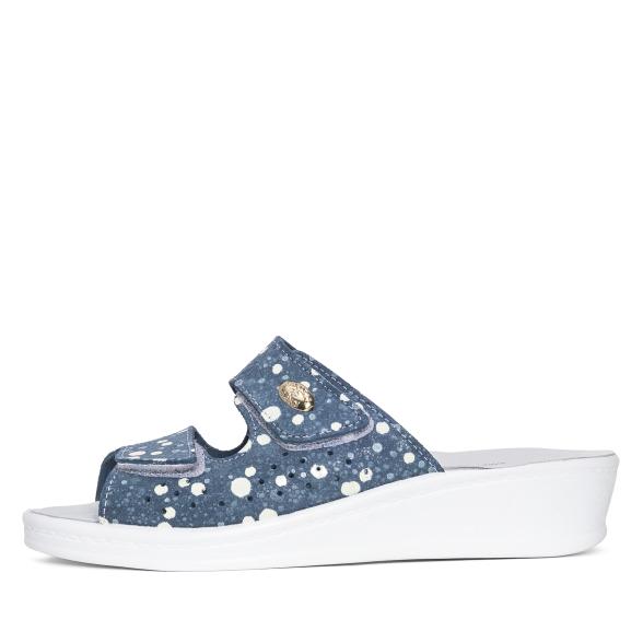 SANITAL LIGHT Damenpantolette blau