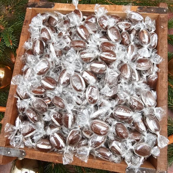 Karamellbonbons mit Kakao