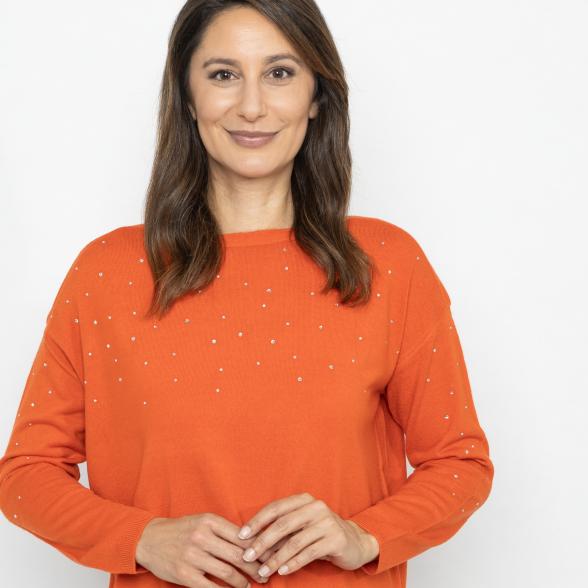 Cashmerelike by BLUE SEVEN Pullover kürbis