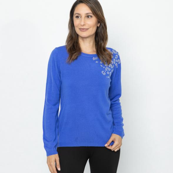 Cashmerelike by BLUE SEVEN Pullover royalblau