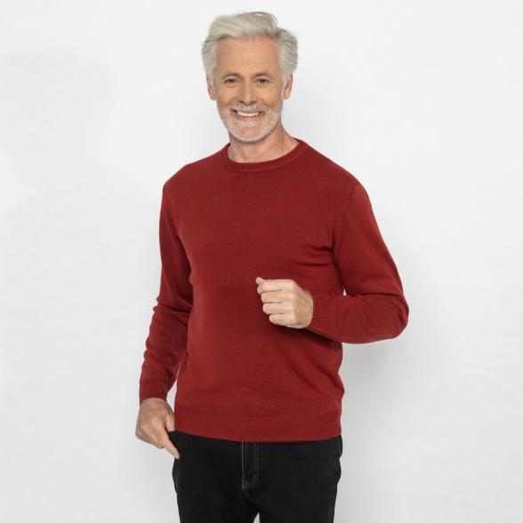 Cashmerelike by BLUE SEVEN Pullover dunkelrot