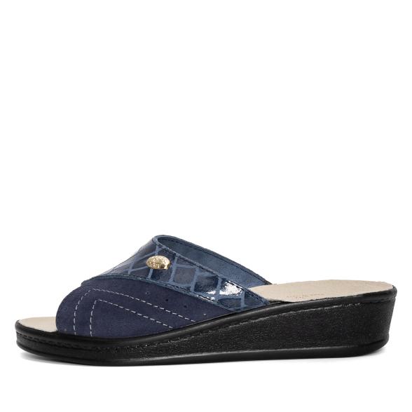 SANITAL LIGHT Damenpantolette blau