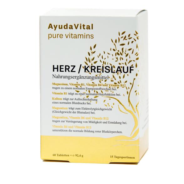 4260416270794 - AYUDA VITAL Herz   Kreislauf - Pure Vitamins