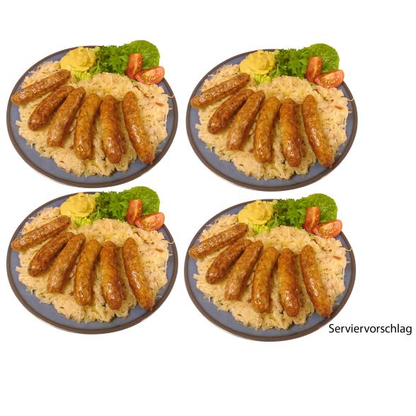 Rhönis Rostbratwürstchen + Kraut
