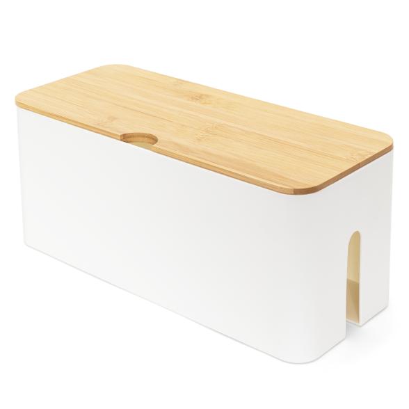 Kabel Organizer Bambus Box