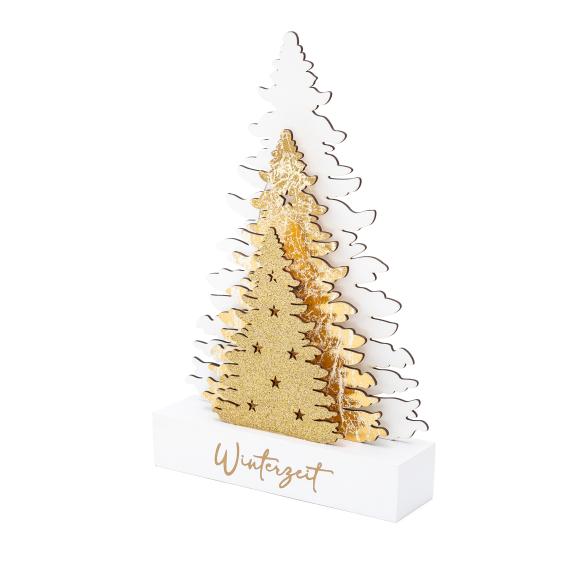 LED-Tanne Wintergold 30 cm