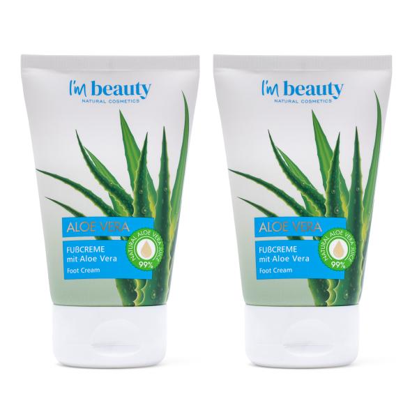 ALOEVERA Fußcreme 2x100ml