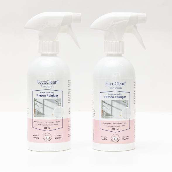 EccoClean Fliesenreiniger 2 x 500 ml