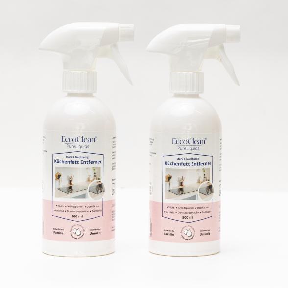 EccoClean Küchen Reiniger Entfetter  2 x 500 ml