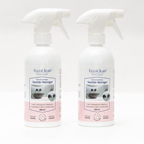 EccoClean  Sanitär Reiniger  2 x 500 ml