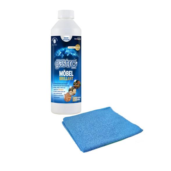 gastro Möbel Brillant 500ml & 1 Tuch gratis