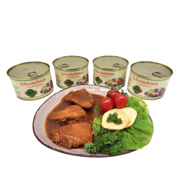 4069315155429 - Schweinebraten in Senf-Honig-Sauce 4er