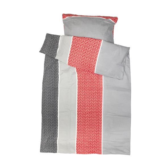 Edelflanell Bettwäsche chili 135x200cm