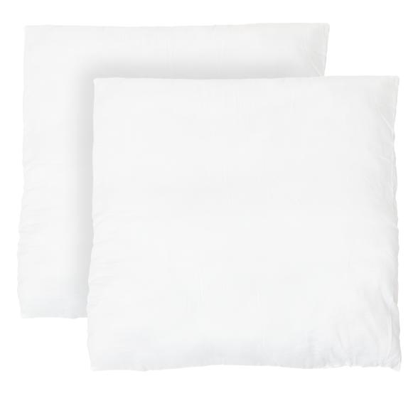 2er Set Microfaser Kopfkissen 80x80cm