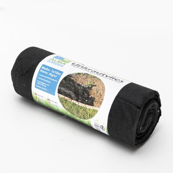 Unkrautvlies 1x10m schwarz