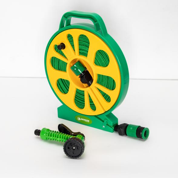 Gartenschlauchset 15m Trommel