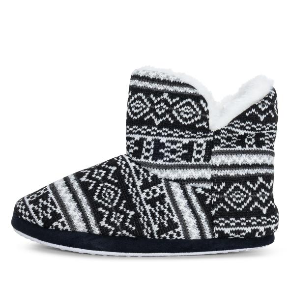 NORWAY ORIGINALS Damenhausschuhe schwarz