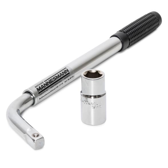 Radmutternschlüssel ausziehbar 17+19mm
