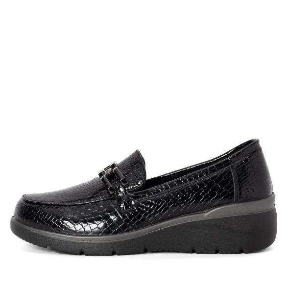 TOPWAY COMFORT Damenslipper schwarz