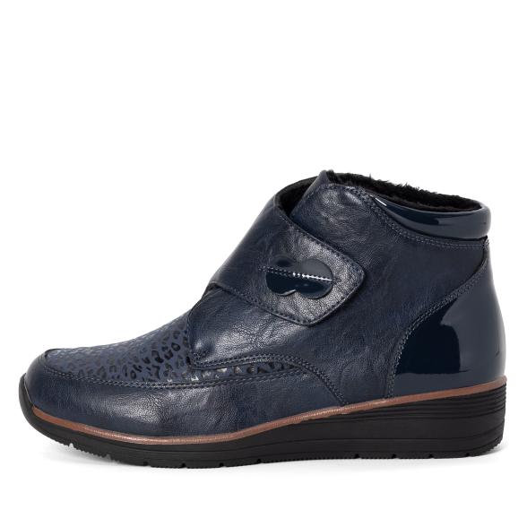 TOPWAY COMFORT Damenstiefeletten blau
