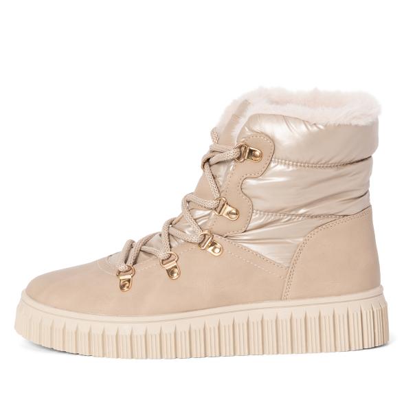TOPWAY COMFORT Damenstiefeletten beige
