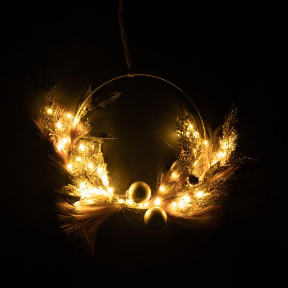 LED-Dekoring Glamour 32cm