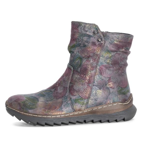 Chiara Gradi Damenstiefelette gemustert