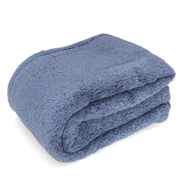 Sherpadecke 150x200cm blau