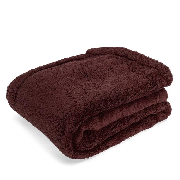 Sherpadecke 150x200cm mocca