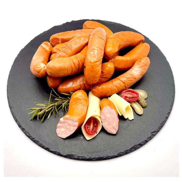Polnische Traditionswurst Käse
