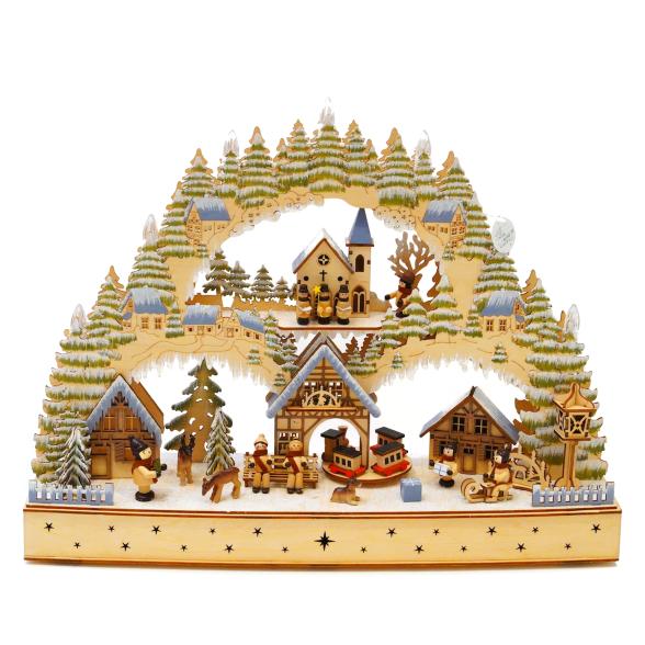 Lichterbogen Winteridylle