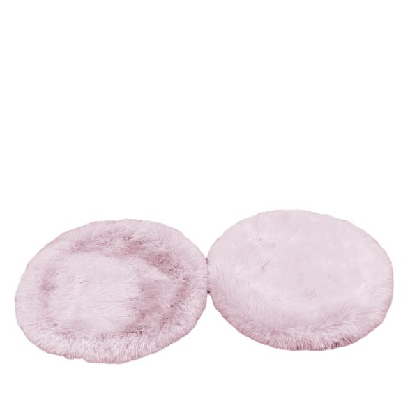 Stuhlfellset Deluxe 2tlg.  38cm rosé