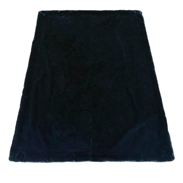 Felldecke Deluxe 150x200cm schwarz