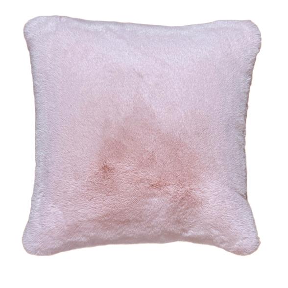 Fellkissen Deluxe 45x45cm rosé