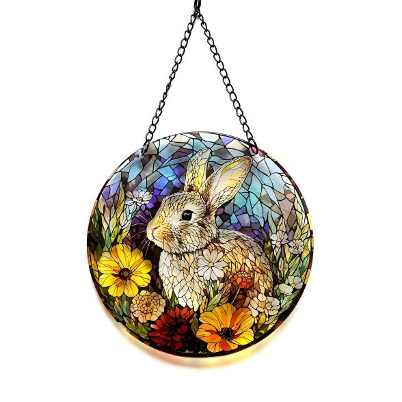 Fensterbild Hase 25cm