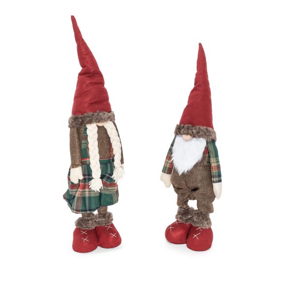 Wichtelpaar mit Teleskopbeinen