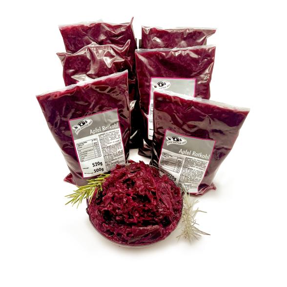 Rotkraut mit Apfel 6er Set