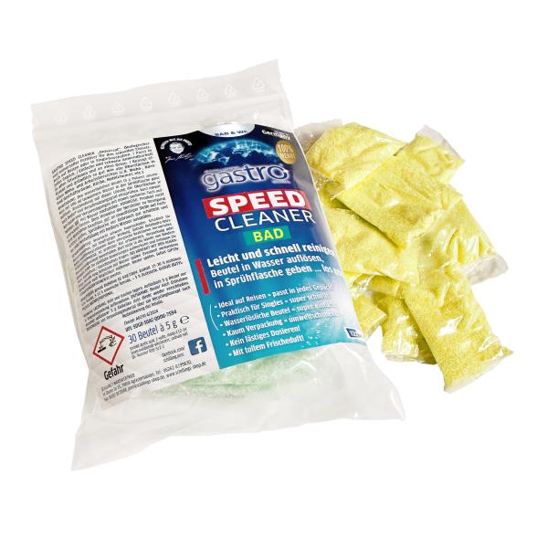 gastro Speed Cleaner Bad  30 Beutel & Sprühflasche