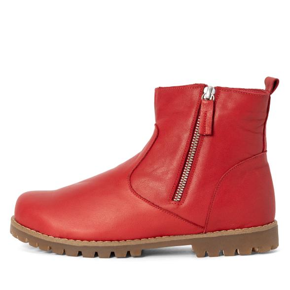 Andrea Conti Damen Lederstiefelette chili