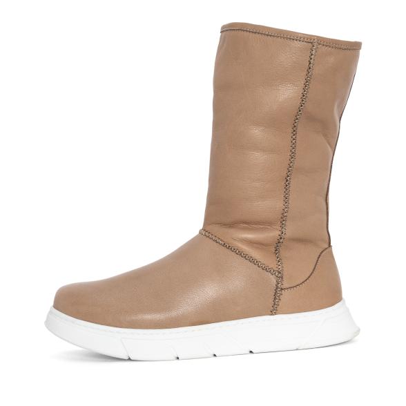 Andrea Conti Damen Lederstiefel peanut