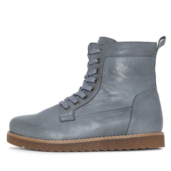 Andrea Conti Damen Lederstiefelette anthrazit